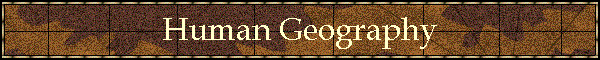 Human Geography